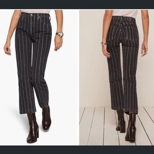 REFORMATION Roper Straight Jean in Sulu Size 26